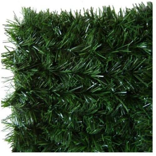 HAIE VÉGÉTALE ARTIFICIELLE - 140 BRINS - VERT THUYAS - 1,2 X 3 M– LUX-2R JET7GARDEN