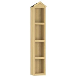 Helloshop26 - Abri de jardin cabane cabanon maison de stockage remise extérieur hangar outils robuste 40 x 33 x 222 cm Bois de pin 02_0022407 - 30002_0