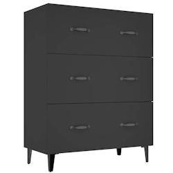 Helloshop26 - Buffet bahut commode armoire meuble de rangement organisateur cuisine salle de séjour salon 69,5 x 34 x 90 cm bois 02_0036052 - 3000212_0