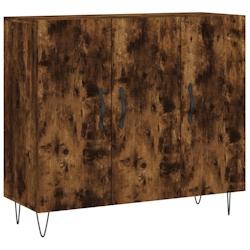 Helloshop26 - Buffet bahut commode armoire meuble de rangement organisateur cuisine salle de séjour salon 90 x 34 x 80 cm bois 02_0031126 - 300021001_0