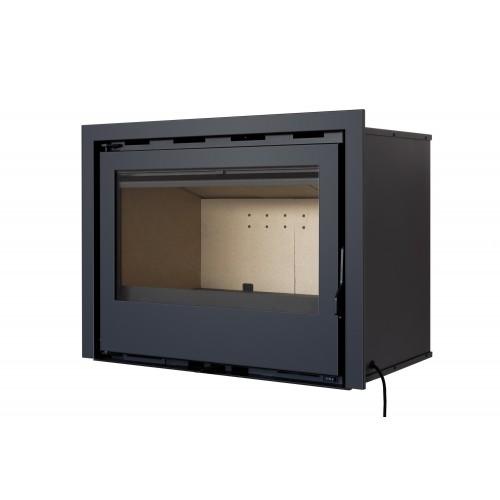 INSERT À BOIS À PORTE BATTANTE + VENTILATION + CADRE - C-140 TERMOFOC