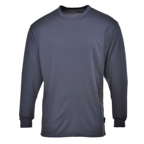 LOT DE 2 - PORTWEST B133 T-SHIRT ML THERMIQUE BASELAYER ANTHRACITE - TAILLE XXL