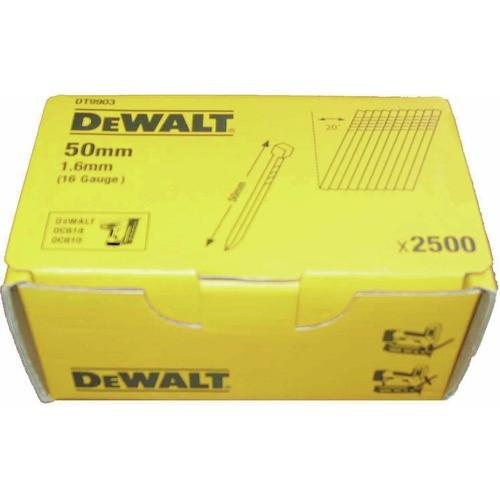 POINTES LISSES ACIER POUR CLOUEUR SANS FIL-1,6X32 MM DEWALT