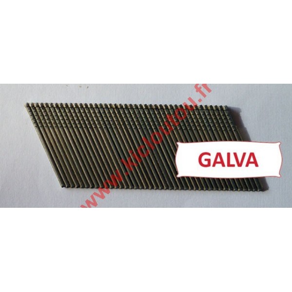 POINTES TH FN15 26° 57MM GALVA - BOITE DE 3500