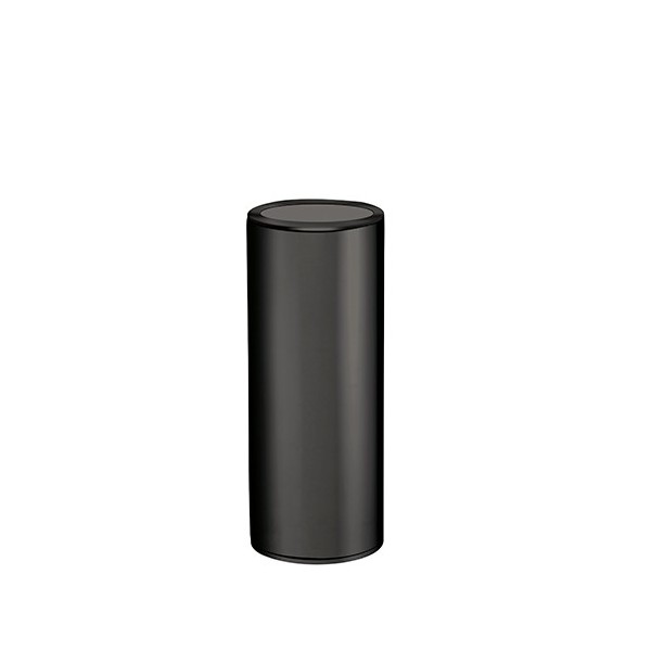 PORTE VERRE A POSER AMBIENTE CHROME NOIR ROBINETTERIE AMBIENTE - CRISTINA ONDYNA AM74572