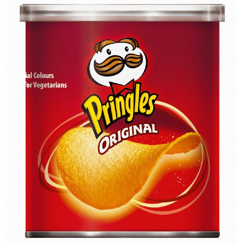 PRINGLES TUBE PRINGLES ORIGINAL 43G (PRIX À L'UNITÉ)