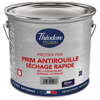 Primaire antirouille séchage rapide - Protex fer - réf. Ag02366_0