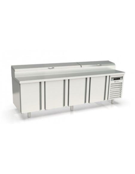 Saladette réfrigérée 4 portes positive  Référence: MFEI80-250_0