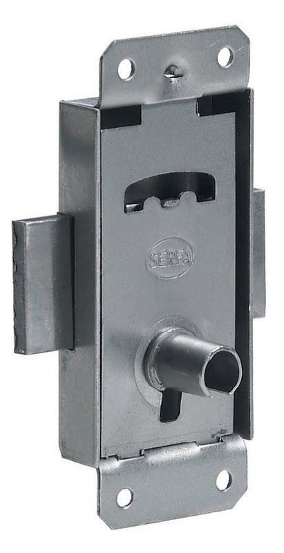 SERRURE À PATTES AXE 15 MM FINITION FER AJUSTAGE S45 SANS CLÉ - DEVISMES - 12252-001