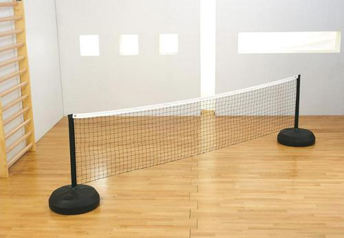 ENSEMBLE FILET DE TENNIS ET POTEAUX EN ACIER