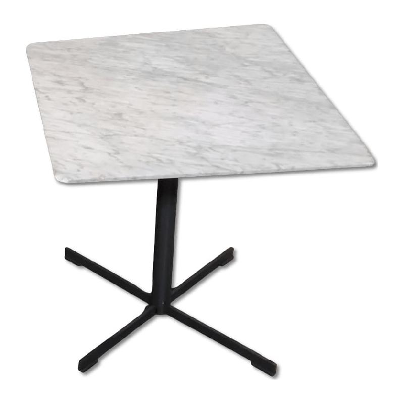 Table carrée 700x650H710 Marbre Blanc TBLCA70x65MarbBlan_0