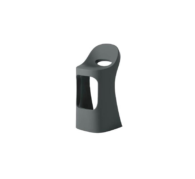 Tabouret haut AMELIE SIT UP - gris éléphant_0