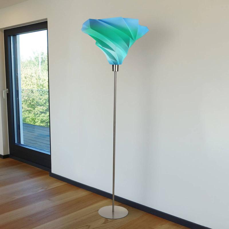 TAGWERK TWISTER LAMPADAIRE DE DESIGNER Ø 30 CM MULTICOLORE