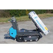 Brouette à moteur TC50-E Utility Line - Messersi - 500 kg - électrique, transporteur sur chenilles, moteur triphasé 5.5 kW_0