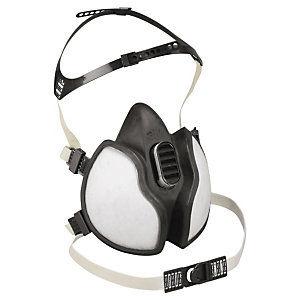 3M Demi-masque respiratoire jetable 4000 protection FFA1P2D_0