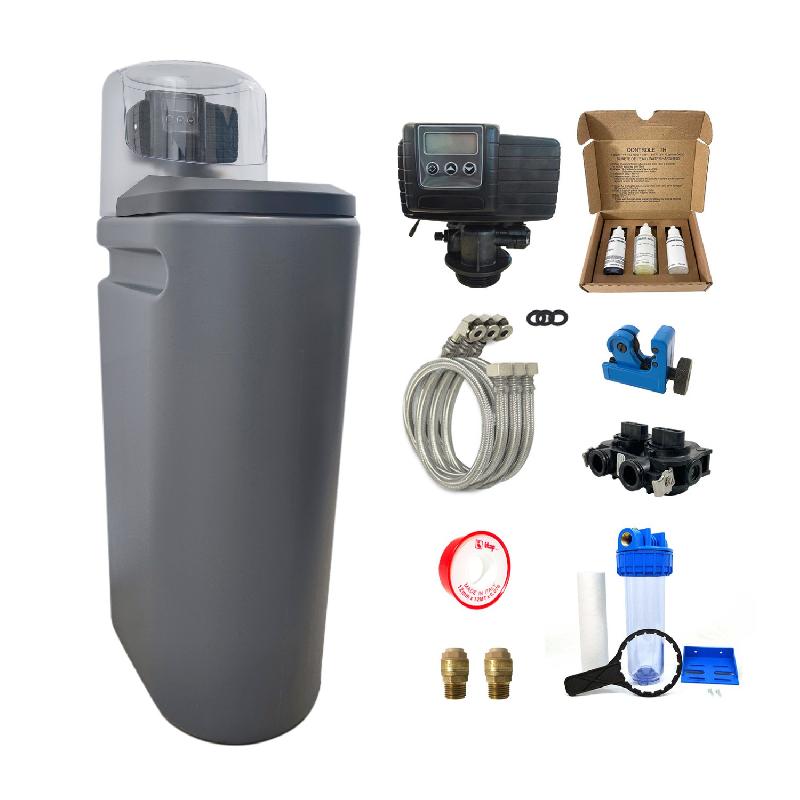 Adoucisseur d'eau 20l fleck 5600 sxt volumétrique  avec accessoires - fabriqué en france_0