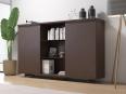 Armoire mi-haute portes battantes RUNNER L207xH127 avec niche - Atra_0