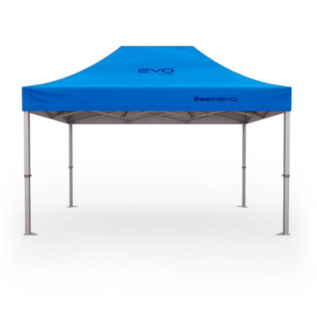 Barnum pliant personnalisé EVOPRO 3x4,5 - idéal pour événements professionnels, salons et foires_0