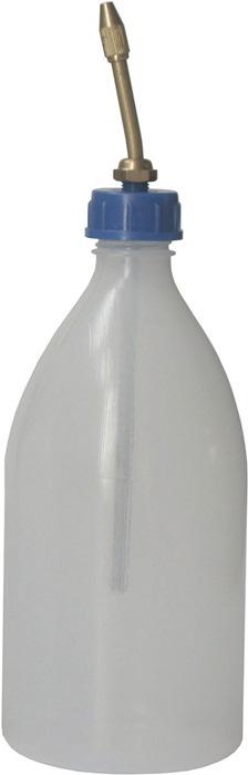Burette d'huile D 500 en plastique transparent 500 ml - Tube en laiton extractible - SAMOA HALLBAUER_0