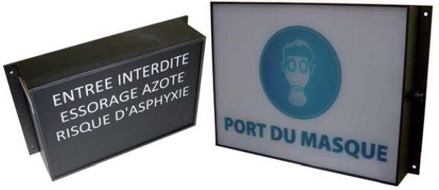 Caissons lumineux FAE en ABS - LED sur-mesure - Tension continue_0