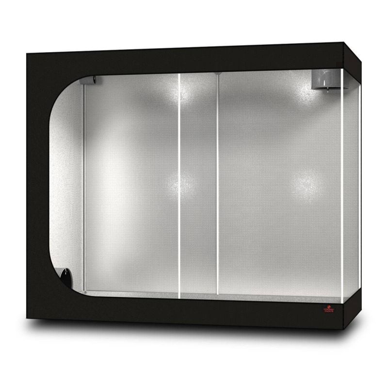 Chambre de culture - BloomLED - Mylar 70D, 240x120x200cm, réflexion lumineuse 95%, capacité de suspension 10kg_0