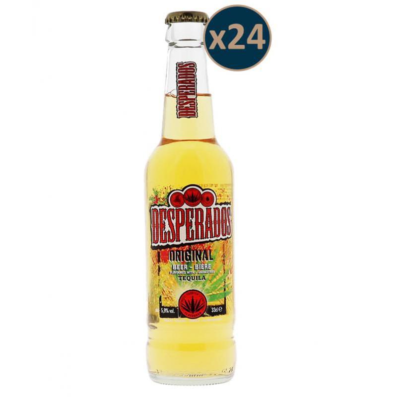 Coffret Biere Desperados 24 0 33l Planete Soif Hellopro