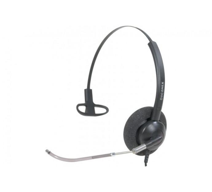 Dacomex casque pro audio tube télescopique - monaural - 1 écouteur - Quick Disconnect RJ9 - usage intensif_0
