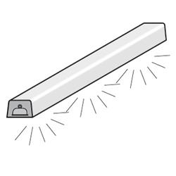 Élément éclairant - Lampe néon pour superstructure DPA/RE15 - 1455 mm - 0,02 kW - 230V_0