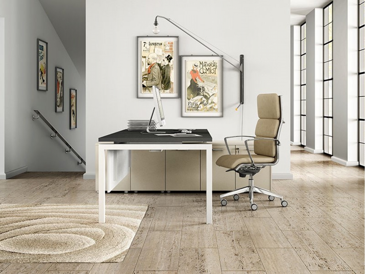 Fauteuil de direction rembourré ORIGAMI MASTER - Design prestigieux et ergonomie fonctionnelle pour bureaux présidentiels et directionnels_0