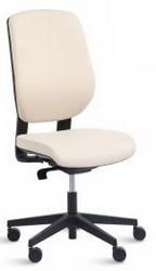 Fauteuil ergonomique synchrone en tissu Romeo - réglable, tissu non-feu M1, mousse haute densité_0