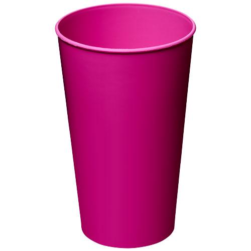 Gobelet en plastique Arena 375 ml - paroi simple - réutilisable - fabriqué au Royaume-Uni_0