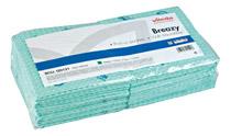 LAVETTE VILEDA BREAZY MICROFIBRE VERTE - PAQUET DE 25