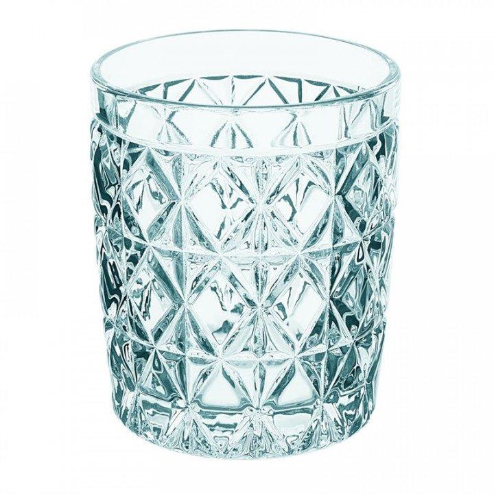 Lot de 6 verres gobelets 300 ml bleus, HAVANA_0