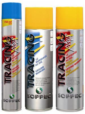 Peinture de traçage routier en aérosol - 500ml et 750ml - TRACING PLUS et TRACING Standard_0