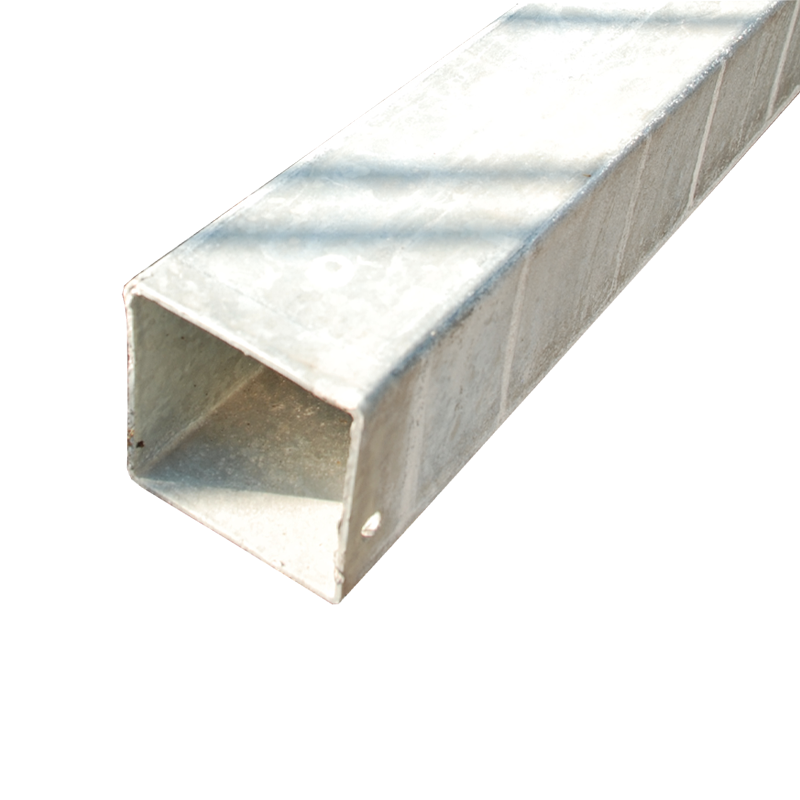 Poteau de signalisation carré WP Signalisation - acier galvanisé - dimensions ajustables 40x40mm ou 80x80mm_0