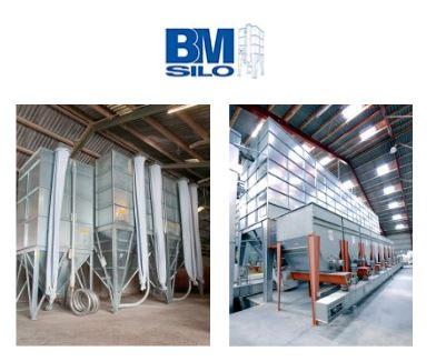 Silo de stockage BM Silo - acier galvanisé à chaud, résistant aux intempéries et compatible céréales, granulés, aliments farineux_0