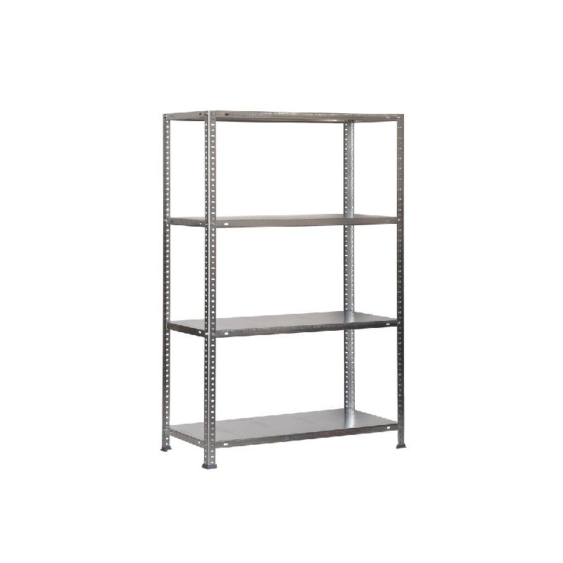 SimonRack Étagère métallique avec vis 1500x1100x400 mm, 4 niveaux, point de flexion 90 kg, Galvanisé - Comfort - métal 8425437130311_0