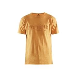 T shirt imprimé 3D HOMME BLAKLADER miel T.XXL Blaklader - XXL marron textile 7330509769508_0