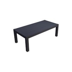 Table basse extérieure Alia Plein Air (Gris anthracite) - gris aluminium TABLE_BASSE_7016_0