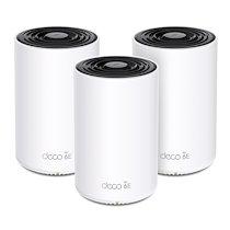 TP-Link Deco XE75 Pro (3-pack) Tri-bande (2,4 GHz / 5 GHz / 6 GHz) Wi-Fi 6E (802.11ax) Blanc Interne_0
