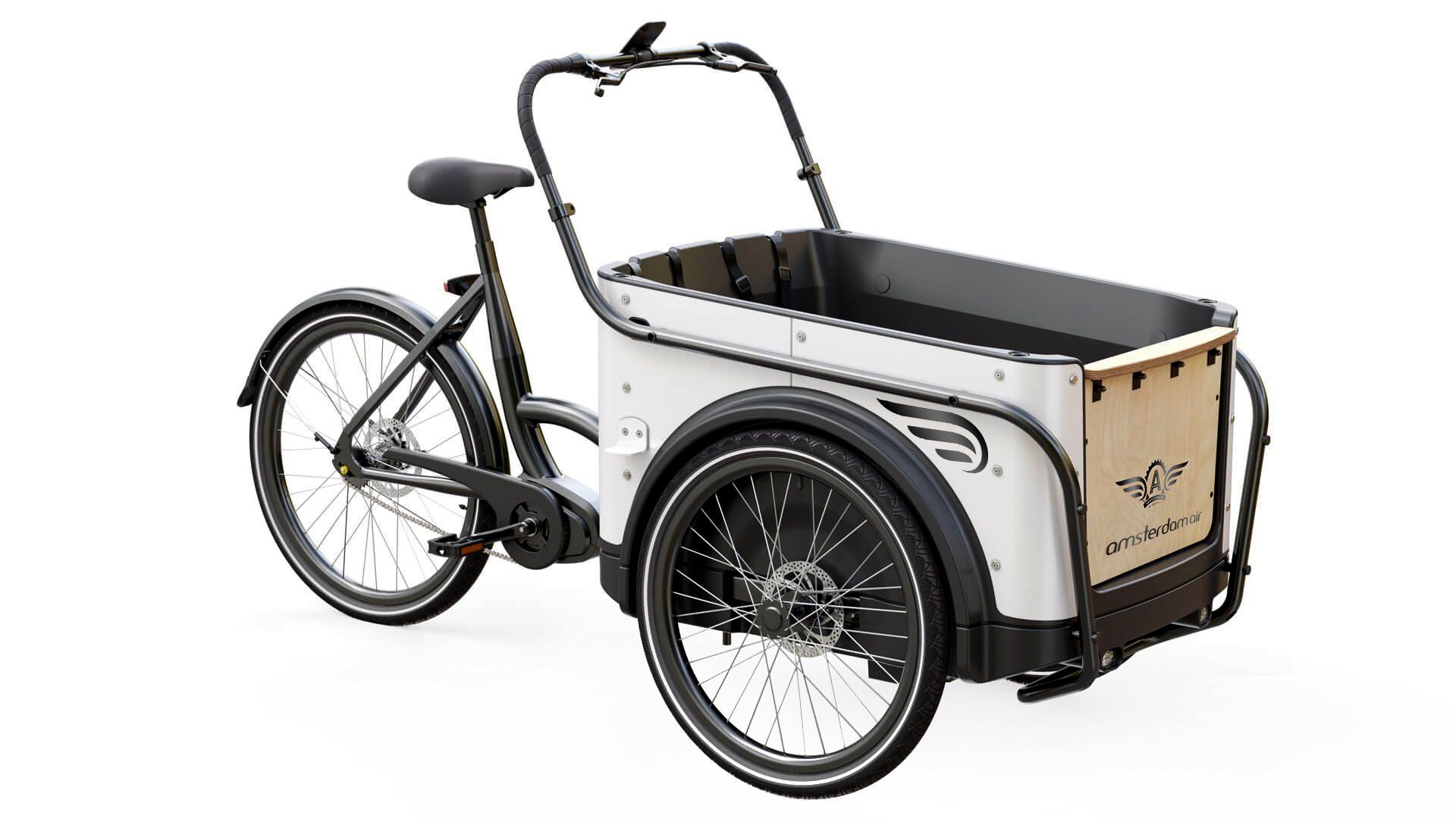 Triporteur électrique Urban Rider - 4 enfants - Freins hydrauliques - Moteur Bafang Max M400_0