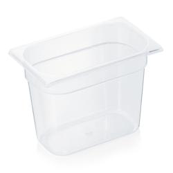 Bac GN 84 en  Polypropylène 4,8 L H 200 mm Was Germany - blanc plastique 8414 200_0