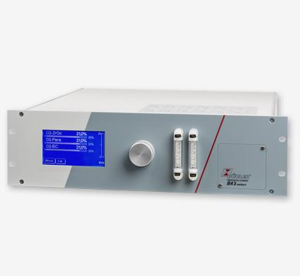 Analyseur d’oxygène rackable BA3 Select - mesure paramagnétique, électrochimique ou ZrO2 - modulaire et facile d'entretien_0