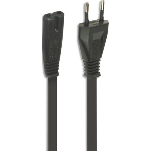 Apm câble alimentation secteur bipolaire cee 7-16/iec c7, mâle / femelle, 1.5m_0