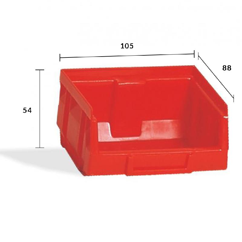 Bull 1 (50 pcs.) - Bac à bec robuste avec porte-étiquette - Quickly International_0