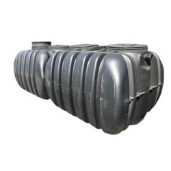 Cuve de stockage d'eau enterrée horizontale 10000l - NOIR - noir 0637962082432_0