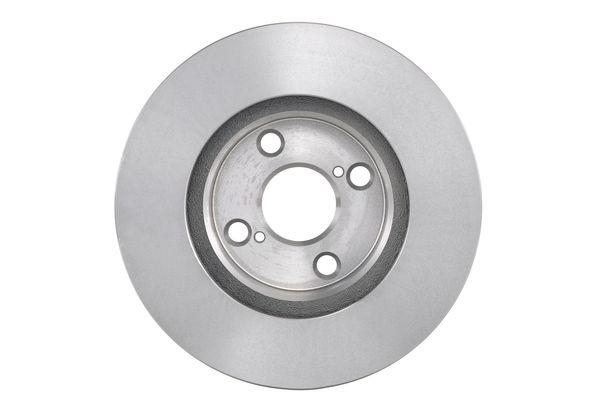 Disque de frein ventilé Bosch 0986479085 - Boîte de 2 disques - 4 trous - Épaisseur 25 mm_0