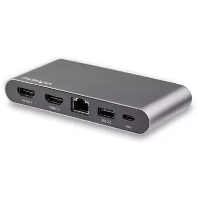 Dock USB C - Station d'Accueil USB-C à  Double àÉcran 4K HDMI - 100 W Power Delivery Pass-through, GbE_0