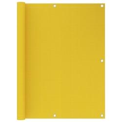 Helloshop26 - Écran de balcon brise pare vue protection confidentialité 120 x 400 cm PEHD jaune 02_0010185 - 3000547547768_0