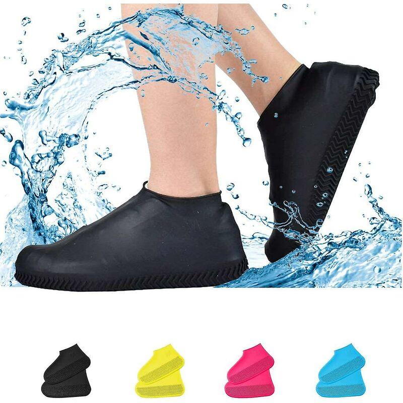 Chaussures,Bottes en caoutchouc Vintage, couvre chaussures de pluie